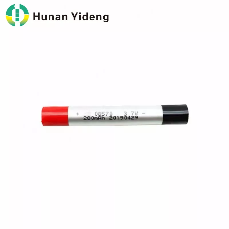 08570 3,7V 280mAh tenká valcová lítium-polymérová batéria