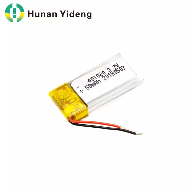 401020 3,7V 500mAh lítium-polymérová batéria