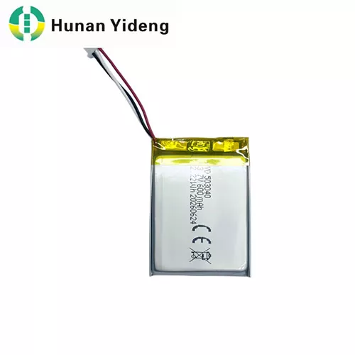 402035 3.7v 250mAh VR Smart Camera Li Polymer Battery